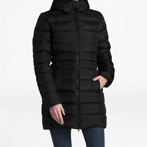 The North Face Women's Black Long Puffer Coat